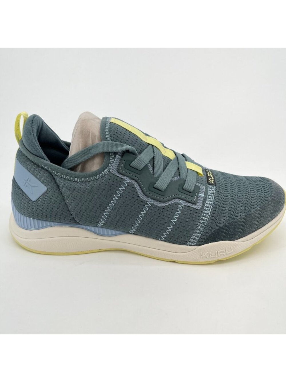 Kuru Stride Move Womens Size 8 Blue White Athletic Running Shoes Sneakers
